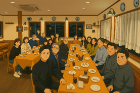 新しいスタッフの紹介 & 歓迎会